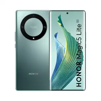 Euronics Honor magic5 lite 16,9 cm (6.67) doppia sim android 12 5g usb tipo-c 6 gb 128 gb 5100 mah verde offerta
