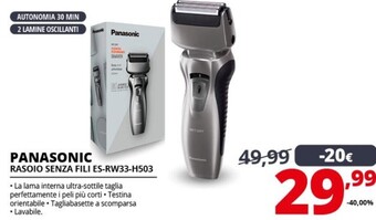 Panasonic rasoio senza fili es - rw33 - h503