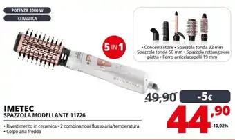 Imetec spazzola modellante 11726