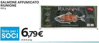 Coop SALMONE AFFUMICATO RIUNIONE 250 g offerta