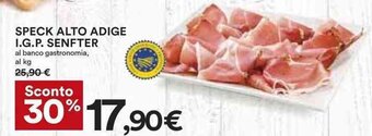Coop SPECK ALTO ADIGE I.G.P. SENFTER offerta