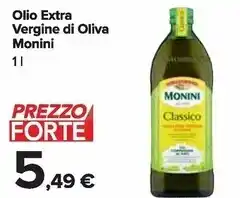 Carrefour Market Monini olio extra vergine di oliva offerta