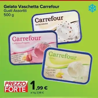 Carrefour Market Carrefour gelato vaschetta offerta