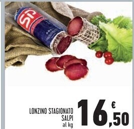 Conad Superstore Salpi lonzino stagionato offerta