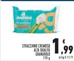Conad Superstore Granarolo stracchino cremoso alta qualita offerta