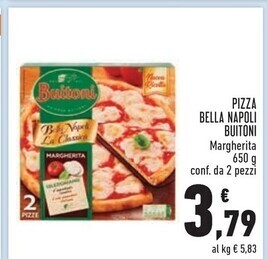 Conad Superstore Buitoni pizza bella napoli offerta