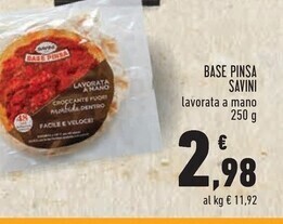 Conad Superstore Savini base pinsa offerta