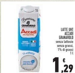 Conad Superstore Granarolo latte uht accadi offerta