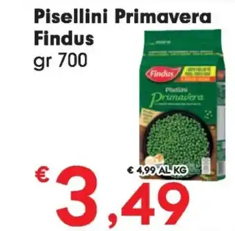 Despar Findus pisellini primavera offerta