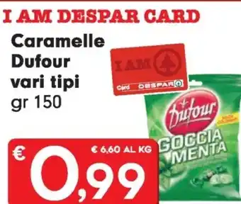 Despar Despar caramelle dufour offerta