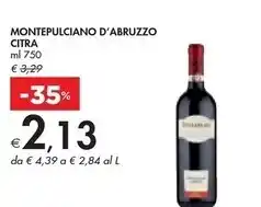 Citra montepulciano d'abruzzo