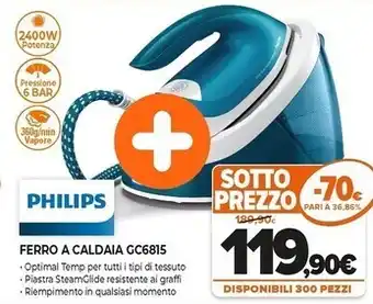 Philips a caldaia gc6815