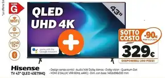 Hisense tv 43 qled 43e79hq
