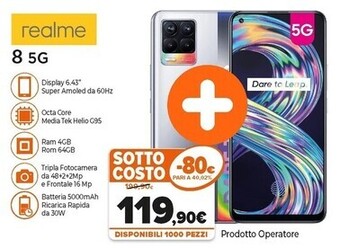 Expert Realme 8 5g offerta