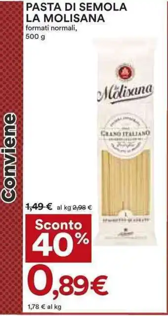 PASTA DI SEMOLA LA MOLISANA 500 g