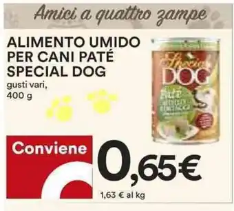 ALIMENTO UMIDO PER CANI PATÉ SPECIAL DOG 400 g