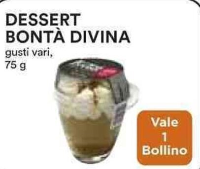Coop DESSERT BONTÀ DIVINA 75 g offerta