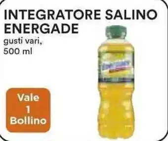 Coop INTEGRATORE SALINO ENERGADE 500 ml offerta