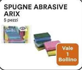 Coop SPUGNE ABRASIVE ARIX 5 pezzi offerta