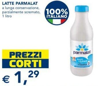 Esselunga LATTE PARMALAT 1 Litro offerta