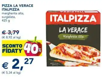 Esselunga PIZZA LA VERACE ITALPIZZA 425 g offerta