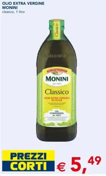 OLIO EXTRA VERGINE MONINI 1 Litro