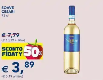 Esselunga SOAVE CESARI 75 cl offerta