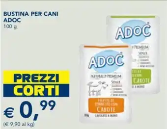 BUSTINA PER CANI ADOC 100 g