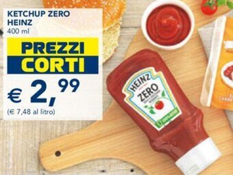 Esselunga KETCHUP ZERO HEINZ 400 ml offerta