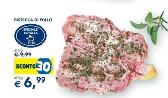 Esselunga BISTECCA DI POLLO offerta