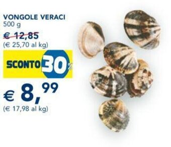 Esselunga VONGOLE VERACI 500 g offerta