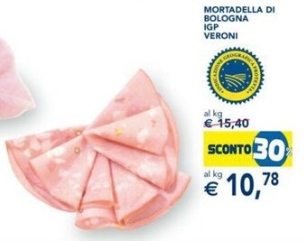 Esselunga MORTADELLA DI BOLOGNA IGP VERONI offerta