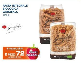 Esselunga PASTA INTEGRALE BIOLOGICA GAROFALO 500 g offerta