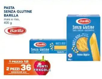 Esselunga PASTA SENZA GLUTINE BARILLA mais e riso, 400 g offerta