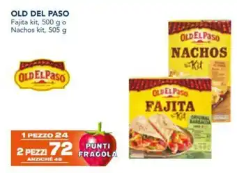 OLD DEL PASO Fajita kit, 500 g o Nachos kit, 505 g