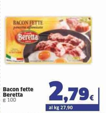 Ok Sigma Bacon fette Beretta g 100 offerta