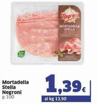 Mortadella Stella Negroni g 100