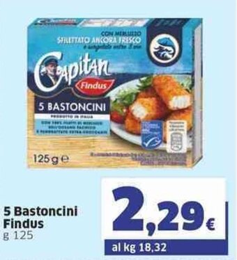 5 Bastoncini Findus g 125