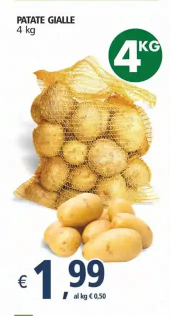 Alter Discount PATATE GIALLE 4 kg offerta
