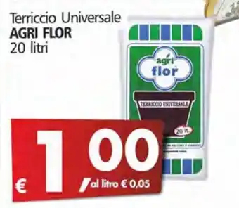 Terriccio Universale AGRI FLOR 20 litri