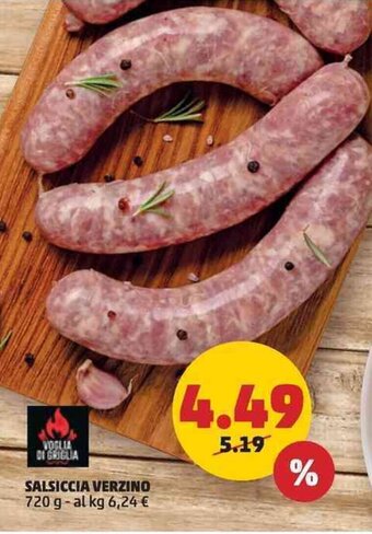 SALSICCIA VERZINO 720 g