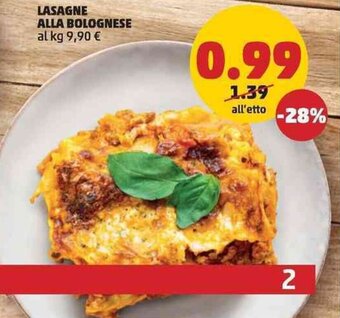 LASAGNE ALLA BOLOGNESE