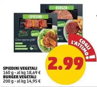 PENNY SPIEDINI VEGETALI 160 g offerta