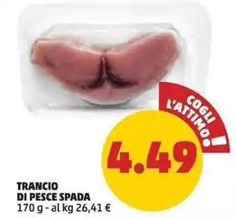TRANCIO DI PESCE SPADA 170 g