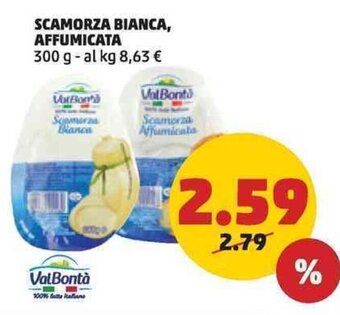 SCAMORZA BIANCA, AFFUMICATA 300 g