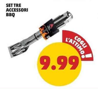 PENNY SET TRE ACCESSORI BBQ offerta