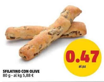 PENNY SFILATINO CON OLIVE 80 g offerta