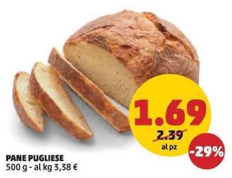 PENNY PANE PUGLIESE 500 g offerta