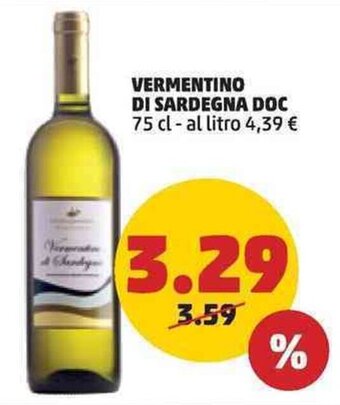 VERMENTINO DI SARDEGNA DOC 75 cl