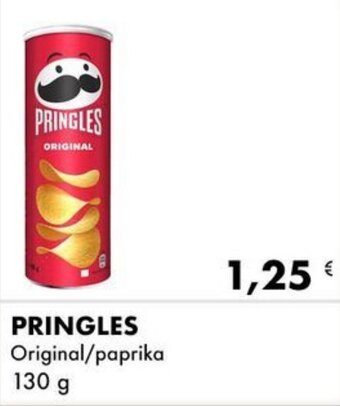 Iper Tosano PRINGLES Original/paprika 130 g offerta